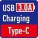 USB 3.0A Charging Type-C