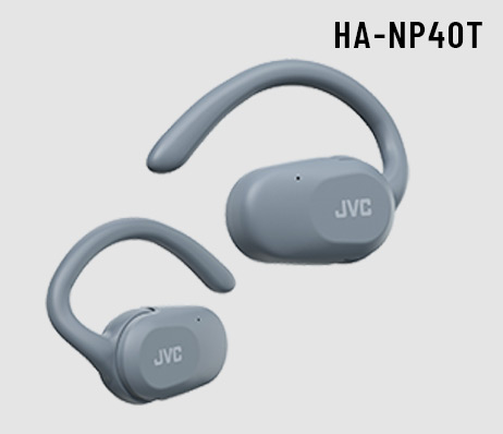JVC HA-NP40T sport nearphones designed for active lifestyles