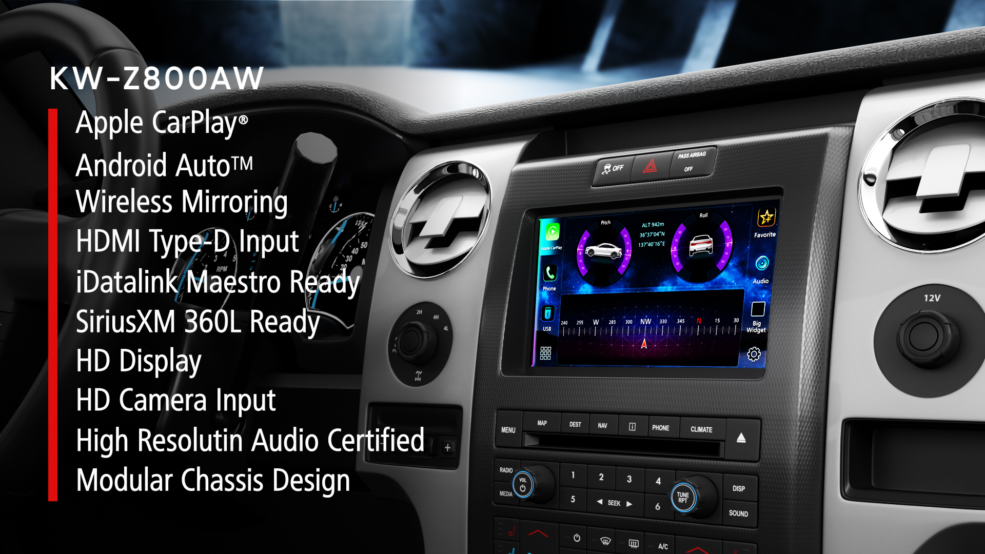 KW-Z800AW｜Direct Replacement｜JVC Canada - Products -