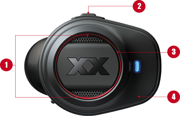 JVC | HA-XP70BT Fully Wireless Stereo Headset XX WIRELESS
