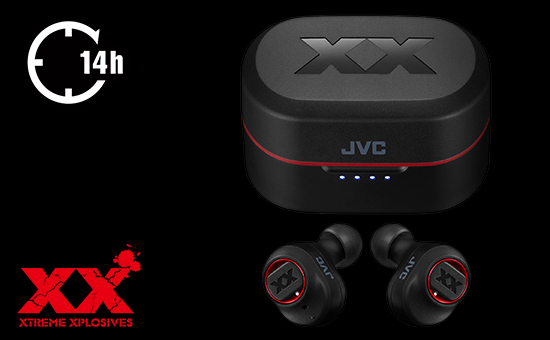 JVC HA-XC50T XX True Wireless Auriculares Bluetooth Rojos